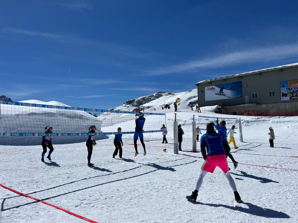 Snow Volleyball v Santa Caterině