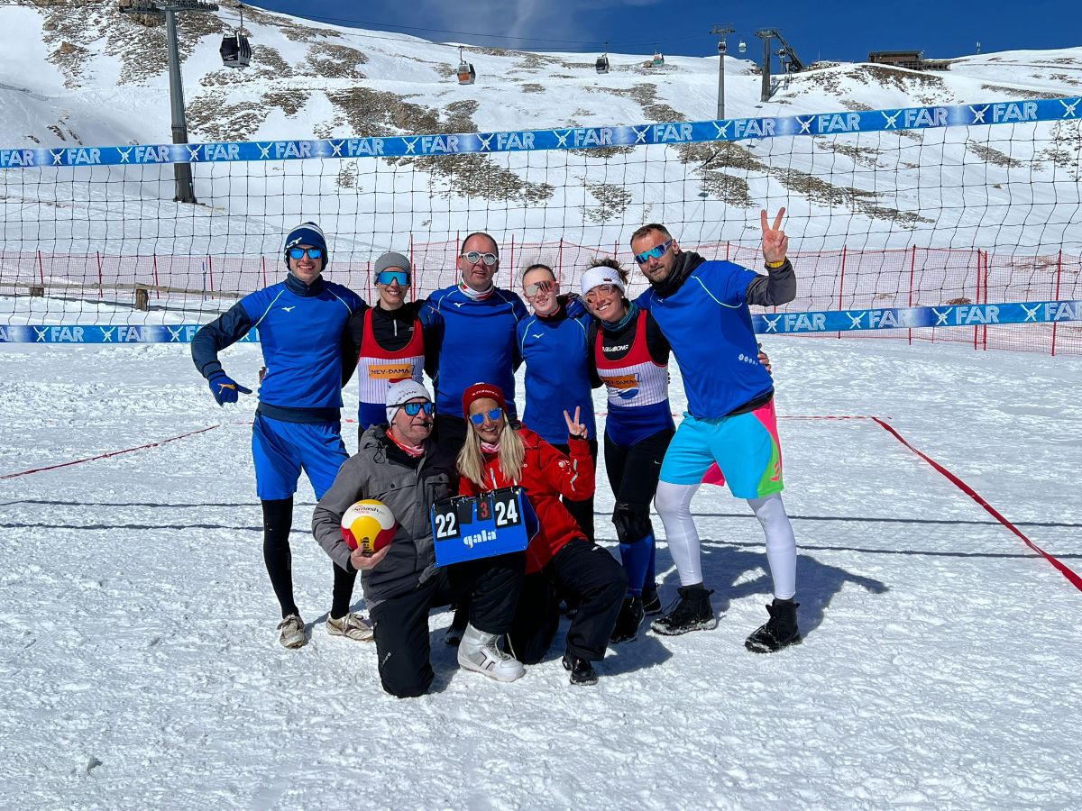 Snow Volleyball v Santa Caterině