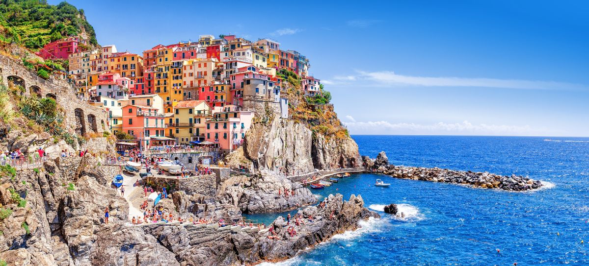 Obec Manarola v oblasti Cinque Terre