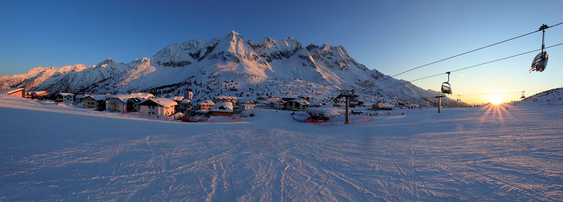 Lyžařské středisko Passo Tonale, sjezdovky