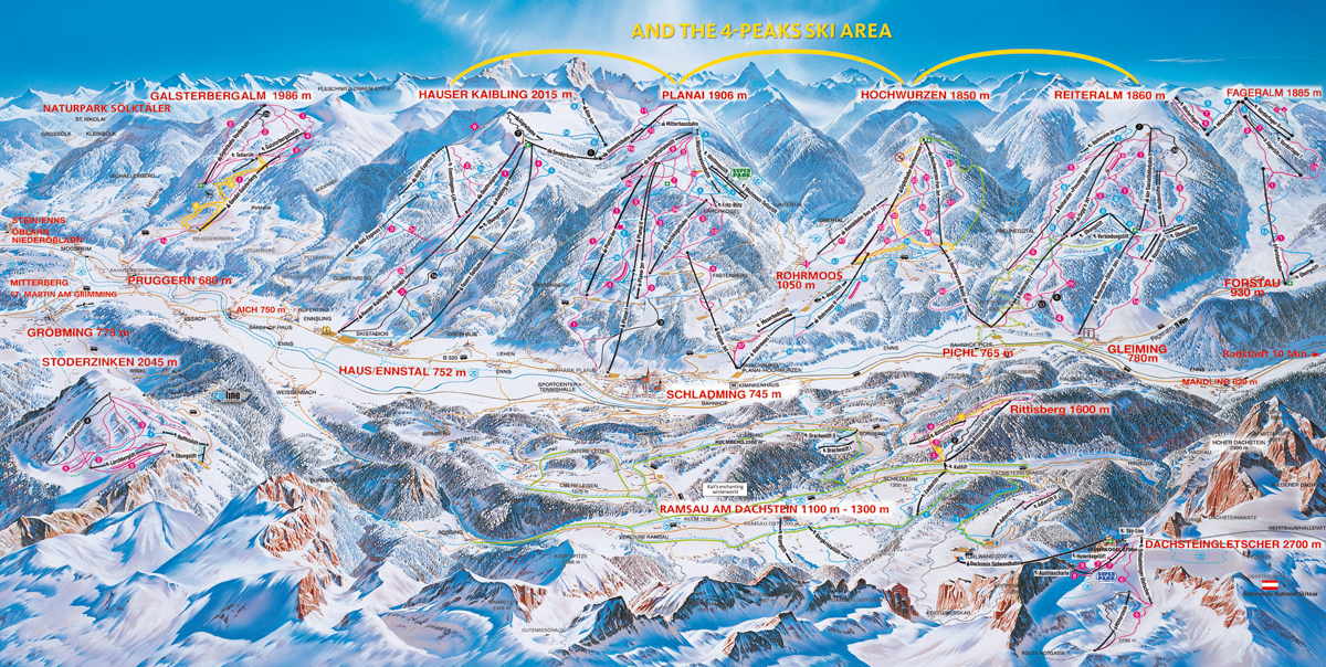 Schladming - Dachstein - trsko