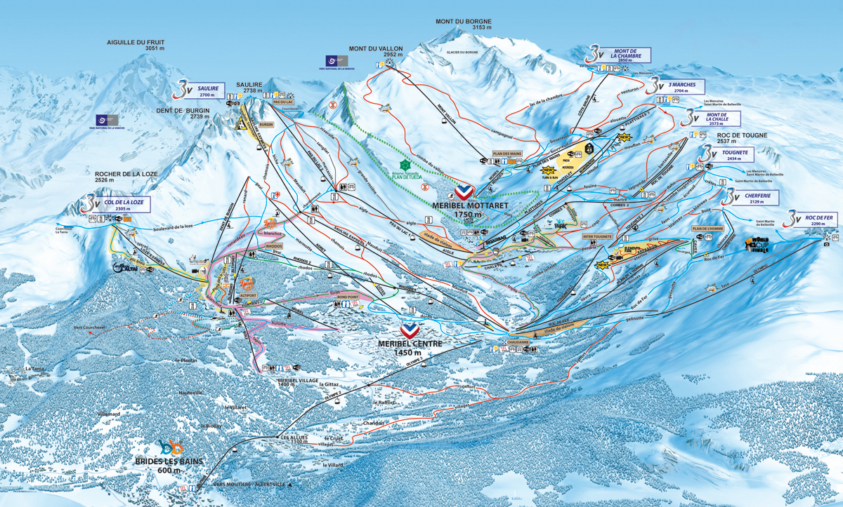 Mribel / Mottaret - Savoie - Les Trois Valles