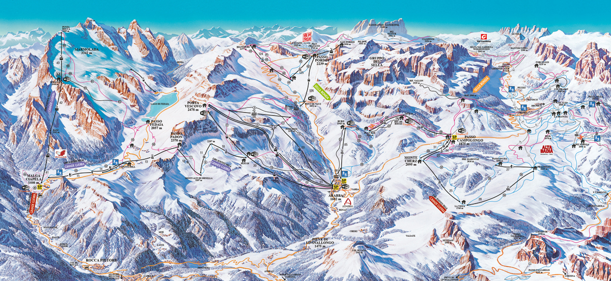 Arabba / Marmolada - Dolomiti Superski