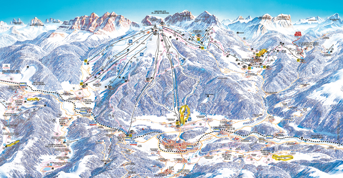 Kronplatz - Plan de Corones - Dolomiti Superski