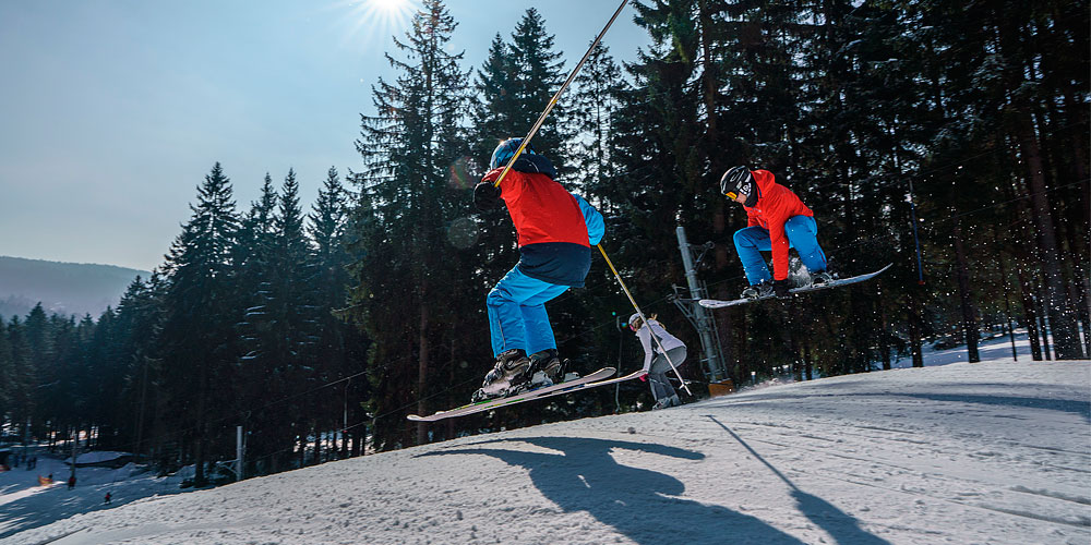 Šumava západočeská – zima